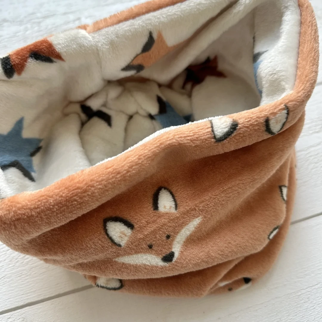Tour de cou enfant – SNOOD – Renard (de 2 à 12 ans)