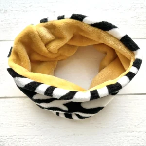 Tour de cou enfant – SNOOD – Zèbre (0 à 2 ans, voire plus)