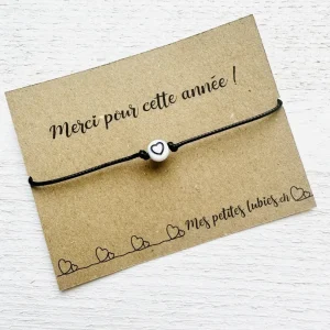 Bracelet étoile « Merci pour cette année »