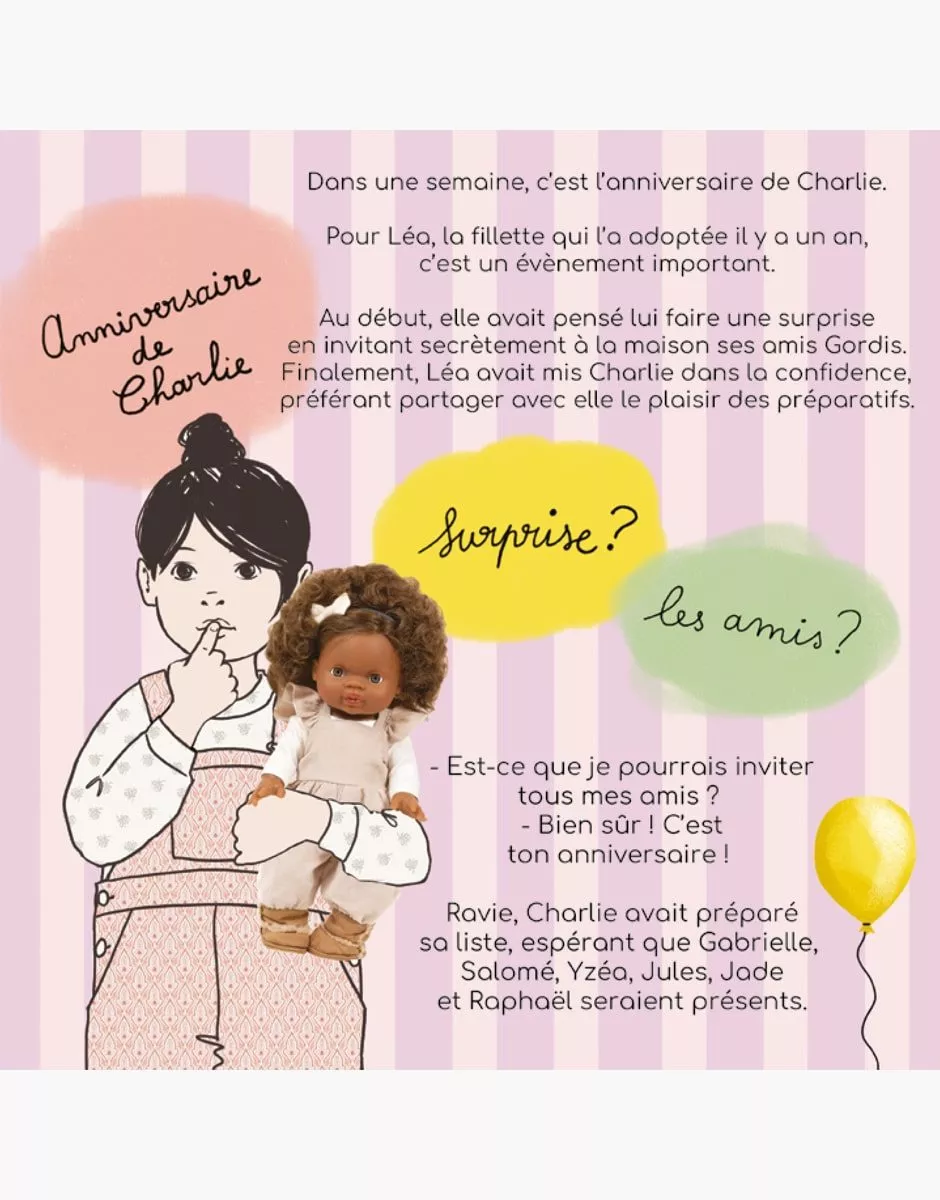 Livre jeunesse La Vie des Gordis – Charlie souffle ses bougies – Image 4
