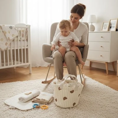 PANIER RANGEMENT BEBE | ULTRA PRATIQUE – Image 5