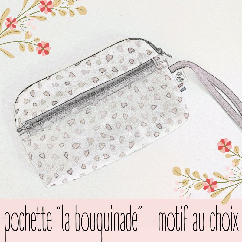 La pochette « La bouquinade 3.0 » – motif au choix